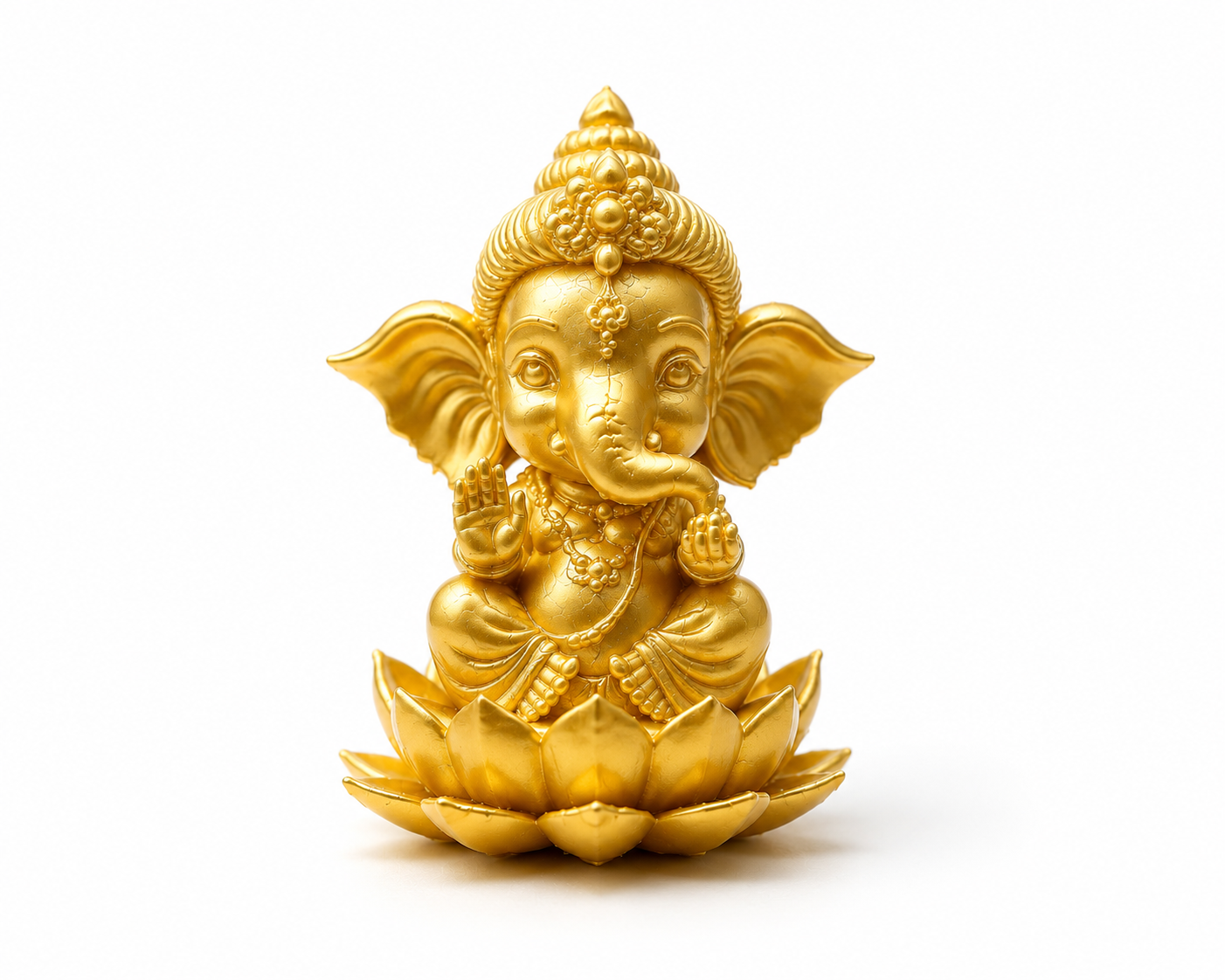 Cute Baby Ganesha 3D Printed Idol - Image 2