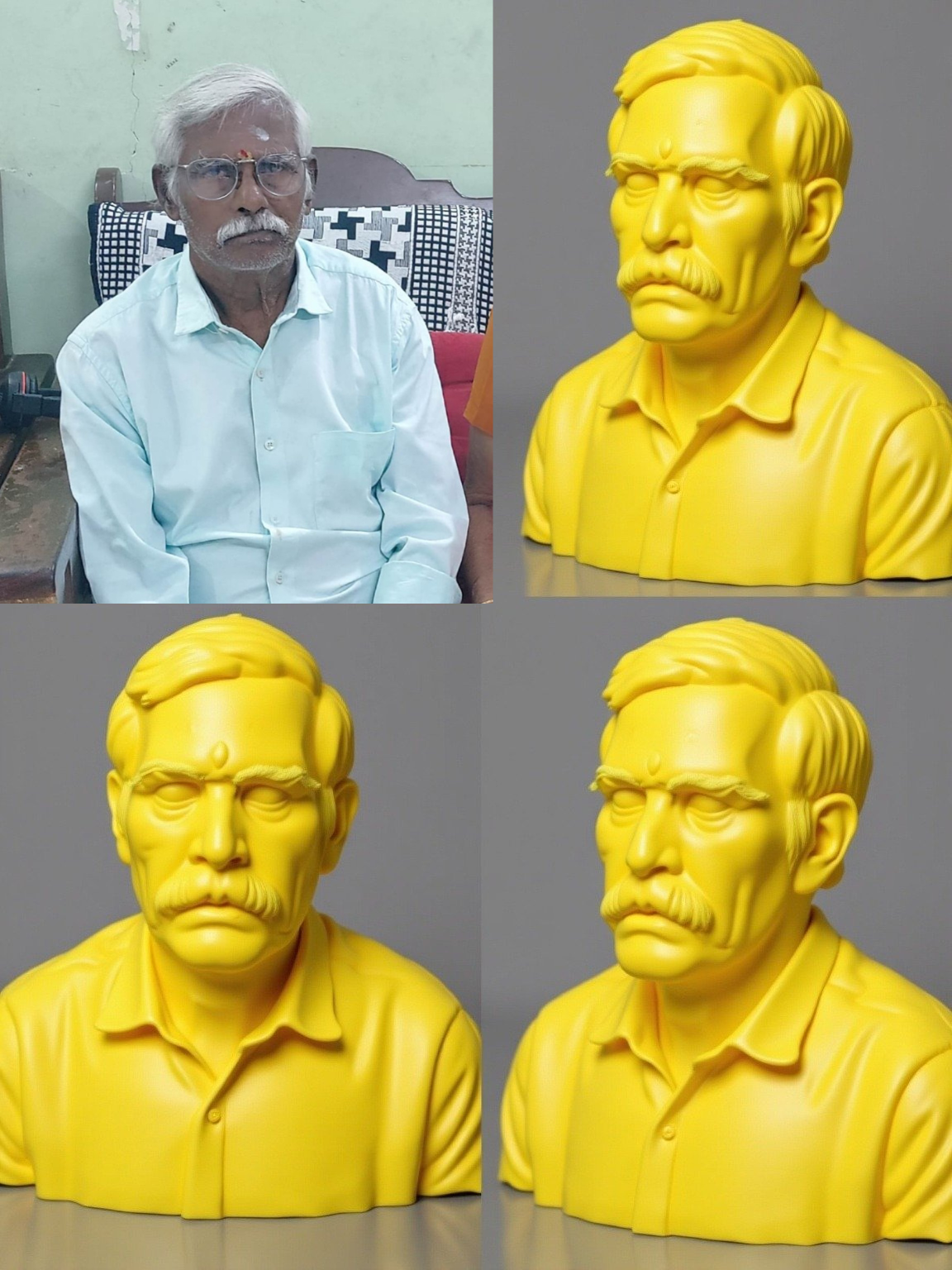 3D Printed Human Statue